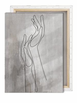 Obraz na płótnie Sięgam