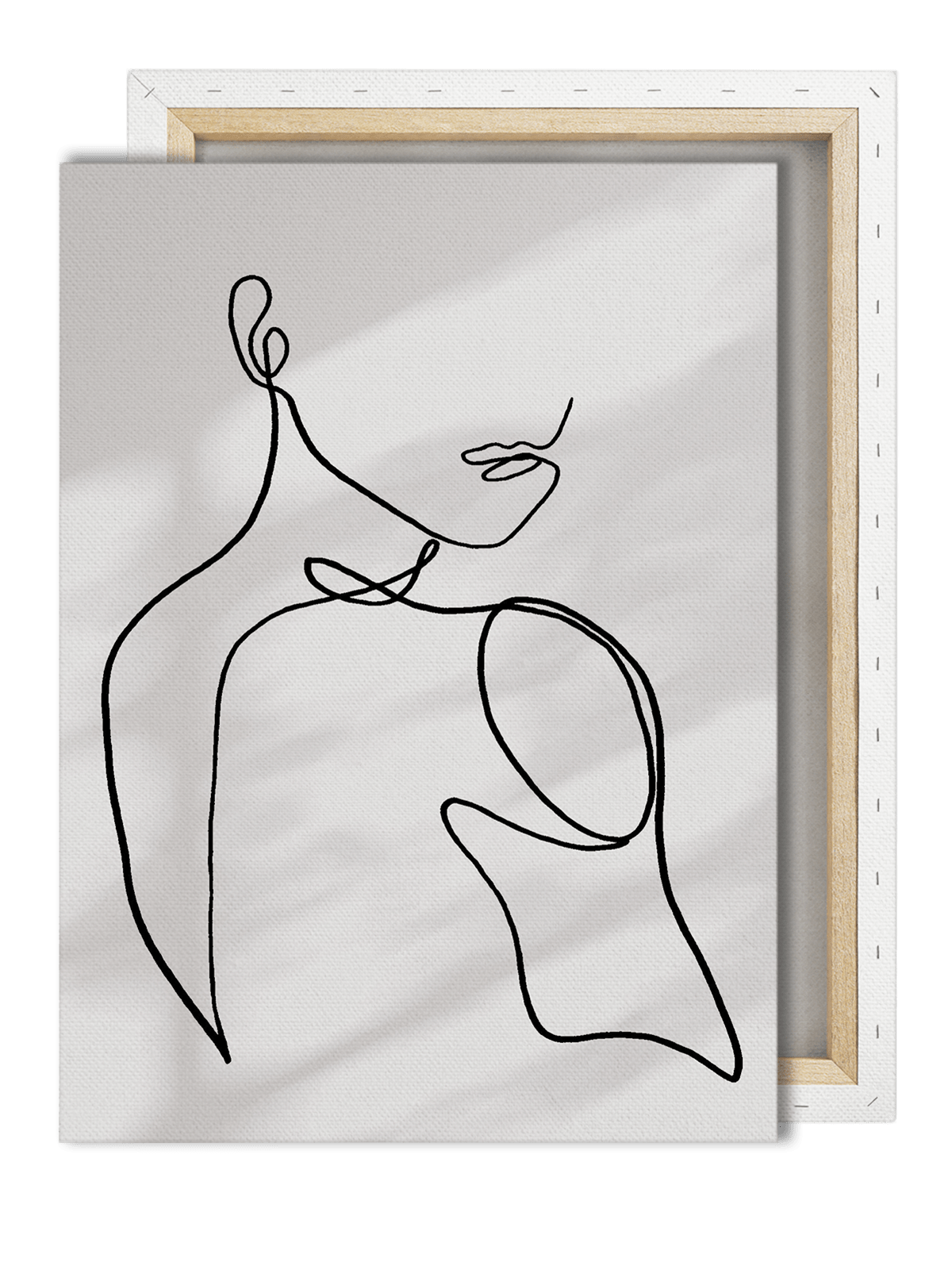 Obraz na płótnie Zaplątany portret