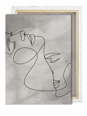 Obraz na płótnie Romantyczny pocałunek