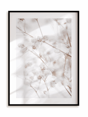 Plakat Mglisty cień w ramie aluminiowej