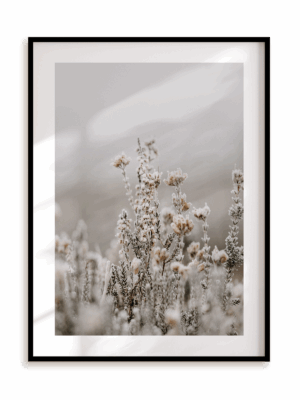 Plakat Czysta natura w ramie aluminiowej