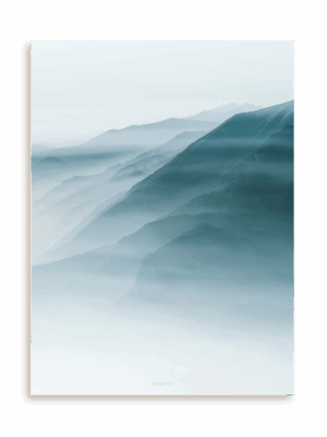 Plakat Otulone mgłą bez ramy