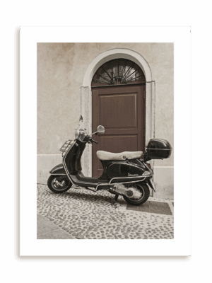 Plakat Vespa siesta bez ramy