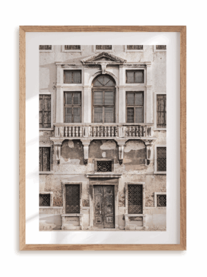 Plakat Historia pewnej kamienicy w ramie drewnianej