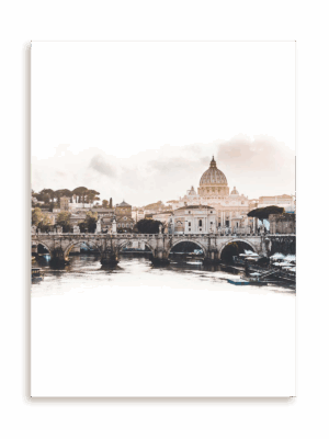 Plakat Wracając do Rzymu bez ramy