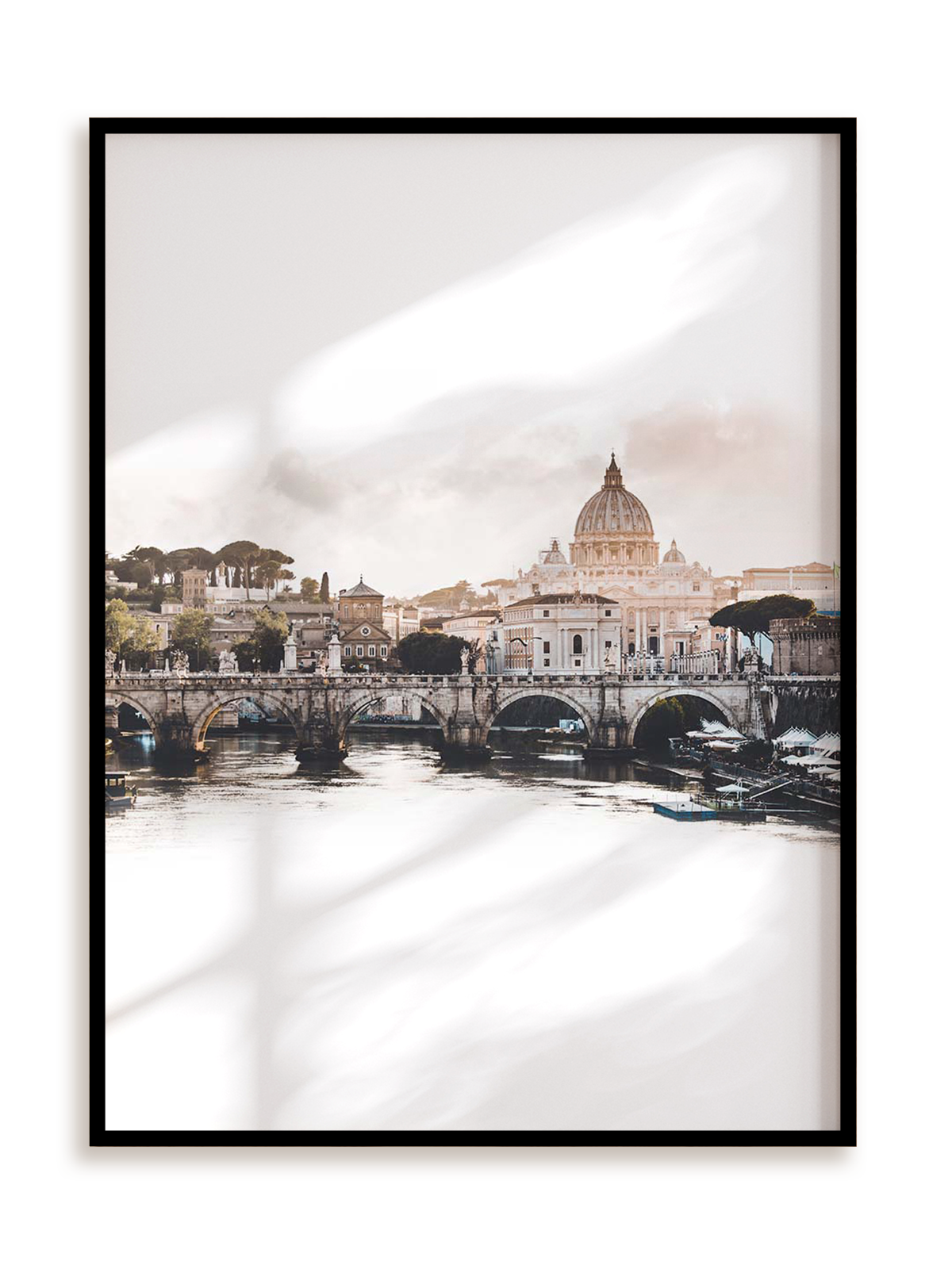 Plakat Wracając do Rzymu w ramie aluminiowej