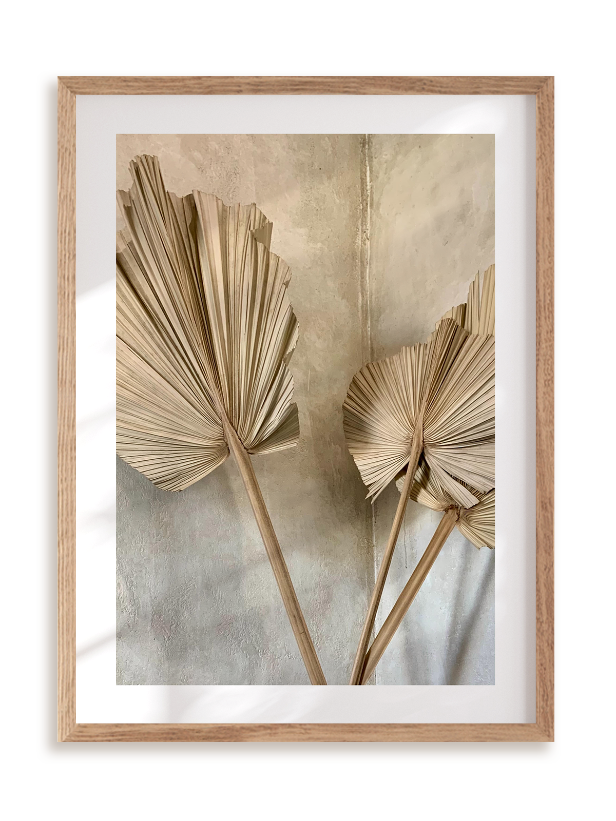 Plakat Wachlarze ozdobne w ramie drewnianej