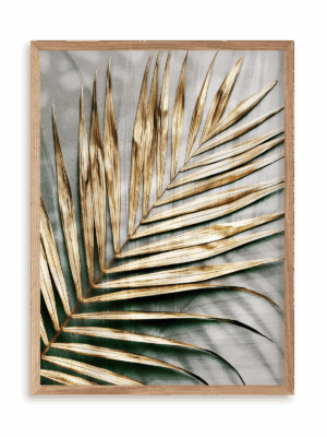 Plakat Palmlove w ramie drewnianej