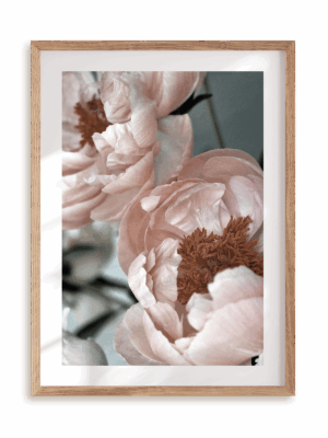 Plakat Bliźniaczki w ramie drewnianej