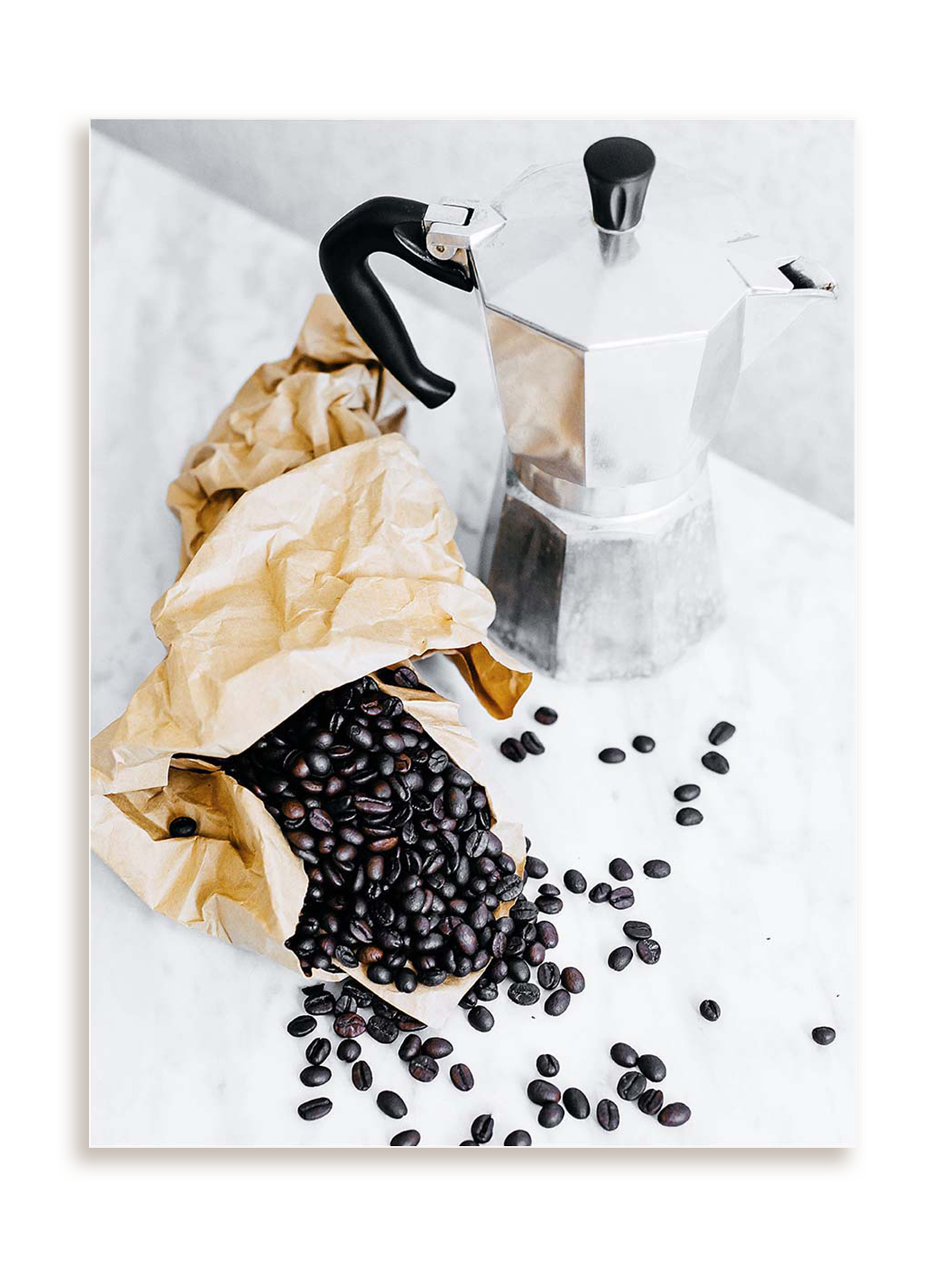 Plakat Parzymy kawę bez ramy