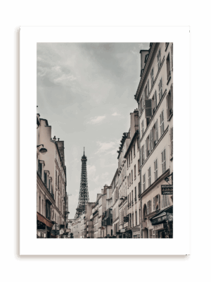 Plakat Niebo w Paryżu bez ramy