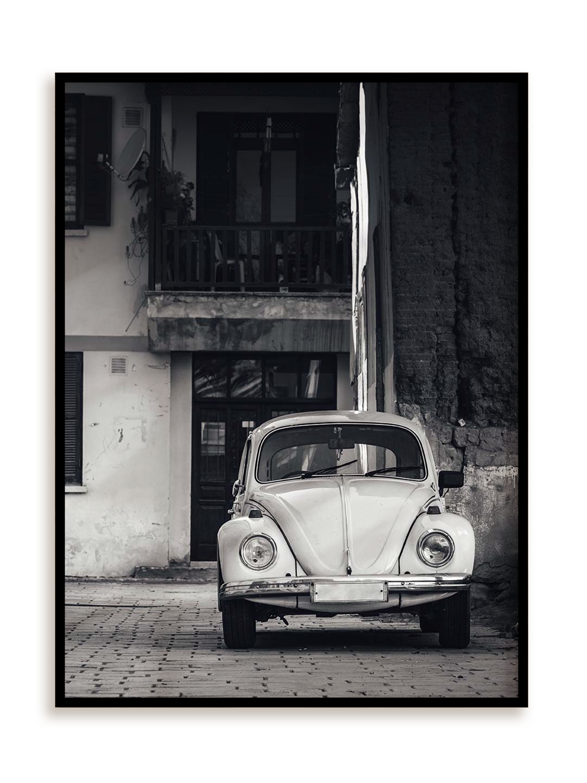 Plakat Memories w ramie aluminiowej