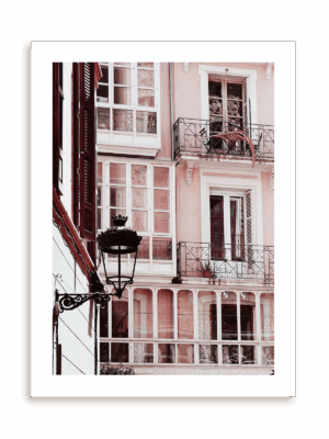 Plakat W różowym nastroju bez ramy