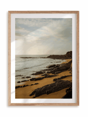 Plakat Wybrzeże w ramie drewnianej