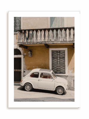 Plakat Pod balkonem bez ramy