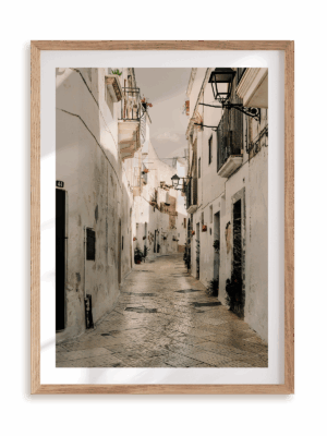 Plakat Włoskie nastroje w ramie drewnianej