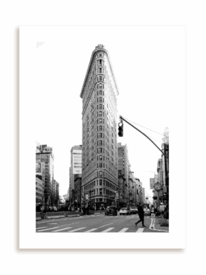 Plakat Flat Iron bez ramy