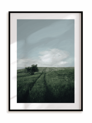 Plakat Na koniec świata w ramie aluminiowej