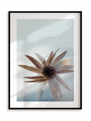 Plakat Rozmarzony w ramie aluminiowej