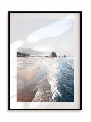 Plakat Przypływ w ramie aluminiowej