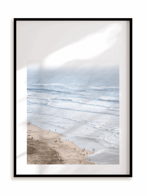 Plakat Widok na morze w ramie aluminiowej