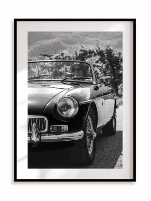 Plakat Letnia wycieczka w ramie aluminiowej