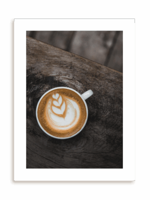 Plakat Kawa na ławę bez ramy