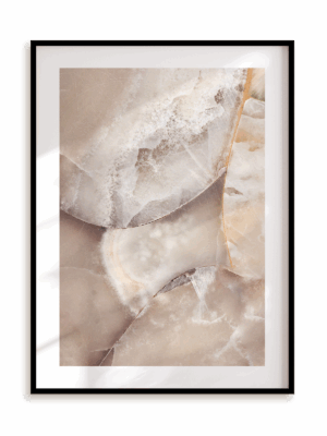 Plakat Półszlachetny w ramie aluminiowej