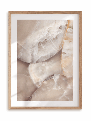 Plakat Półszlachetny w ramie drewnianej