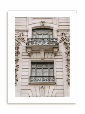 Plakat Piękna fasada bez ramy