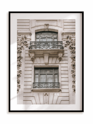 Plakat Piękna fasada w ramie aluminiowej