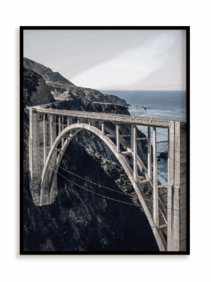 Plakat Most w Monterey w ramie aluminiowej