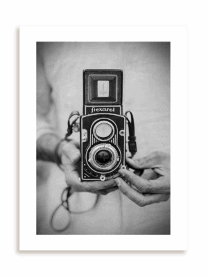 Plakat Vintage camera bez ramy