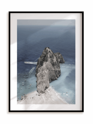 Plakat Przylądek w ramie aluminiowej