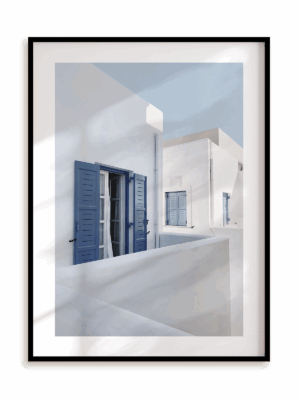 Plakat Gdzieś w Grecji w ramie aluminiowej