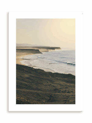 Plakat Wieczorny przypływ bez ramy