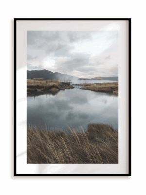 Plakat Gorące źródła w ramie aluminiowej