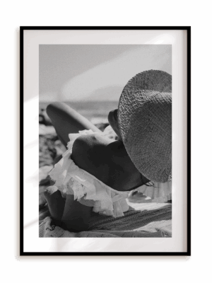 Plakat Muśnięcie słońca w ramie aluminiowej