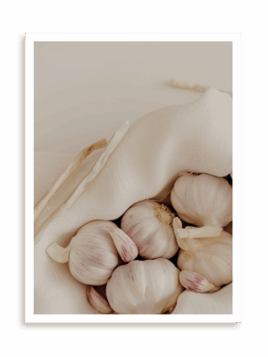 Plakat Soft garlic bez ramy