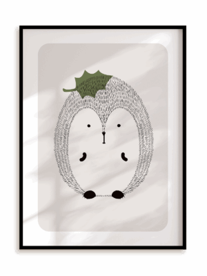 Plakat Jeżyk w ramie aluminiowej