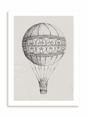 Plakat Ulotny Balon bez ramy