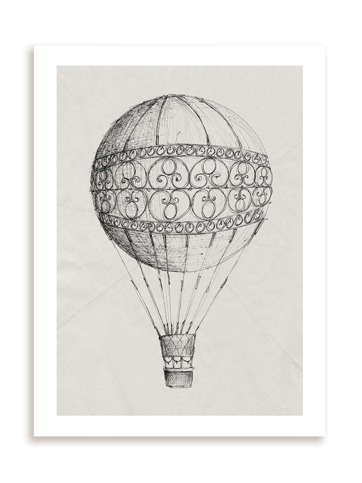 Plakat Ulotny Balon bez ramy