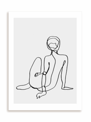 Plakat Kształt piękna bez ramy