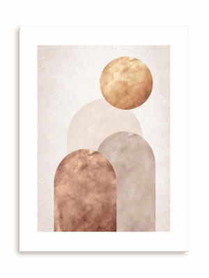 Plakat Subtelna geometria II bez ramy