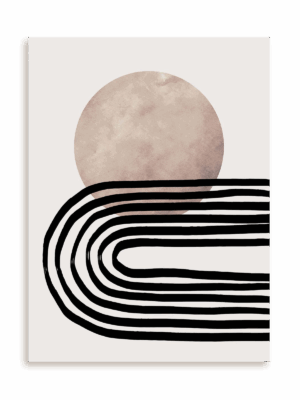 Plakat Wyrazisty styl II bez ramy