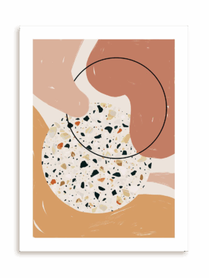 Plakat Terrazzo scene bez ramy