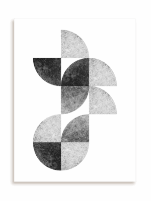 Plakat Geometryczne puzzle - ten trzeci bez ramy