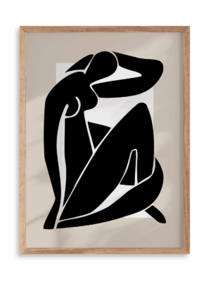 Plakat Henri Matisse I w ramie drewnianej