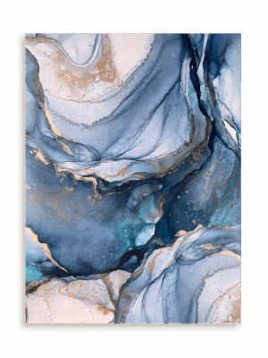 Plakat Granat z beżem I bez ramy