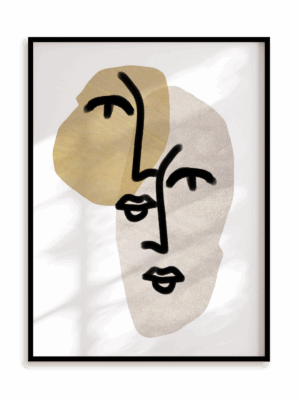 Plakat Obserwatorki w ramie aluminiowej